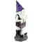 11.75" Gnome Skeleton "Keep Out" Halloween Decoration